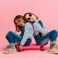 Social media kids models and their favorite toys