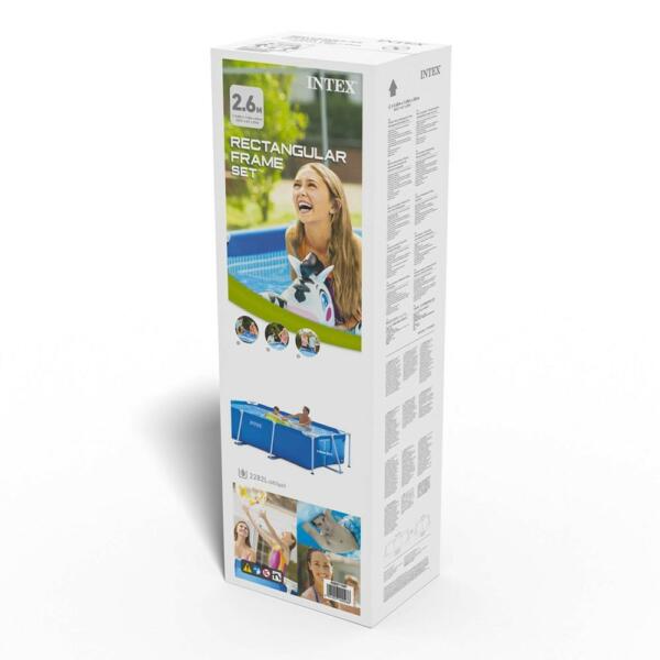 Piscine Metal Frame Junior rectangulaire 2,60 x 1,60 x 0,65 m – Image 4